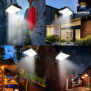 {COMPRE 1 LEVE 2} Luminária Led Solar Potência 1000W + Sensor de Movimento e Controle Remoto + Brinde 🔥Queima de Estoque Hoje🔥